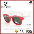 2016 round kids branded sunglasses custom logo